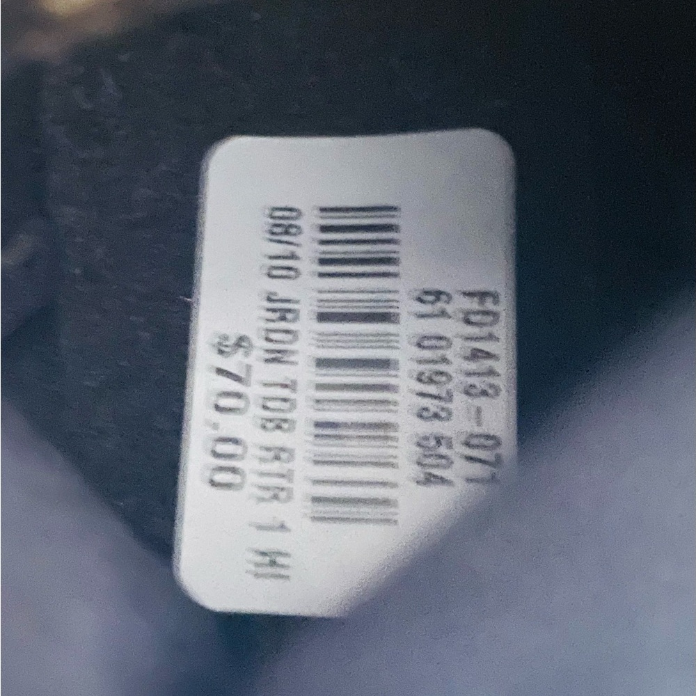 JORDAN 1 RETRO HIGH OG (TD) 5c
BLACK/METALLIC GOLD-SAIL
NOIR/VOILE/OR METALLIQUE - Picture 6 of 8